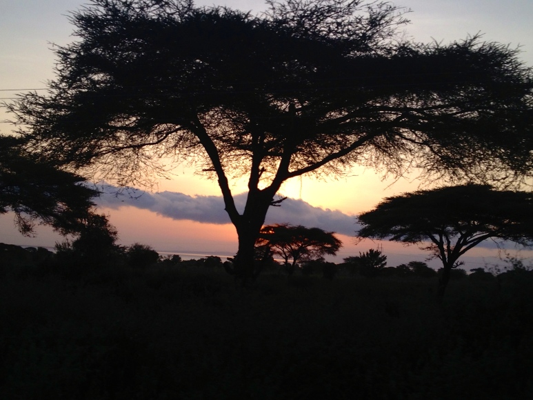 sunrise over the great rift valley 